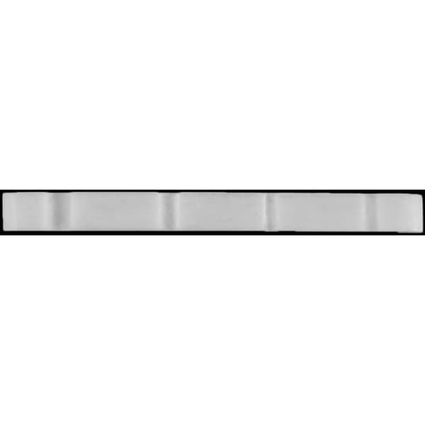 Bass Nut for Pre-Slotted Flat Bottom for JB Precision Bass 4-String Strings, 38X3.5X5 / 4.5Mm