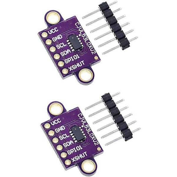 VL53L0X ToF Telemetri Sensor Tidsburst 940Nm -VL53L0XV2 Avståndsmätare Modul I2C IIC