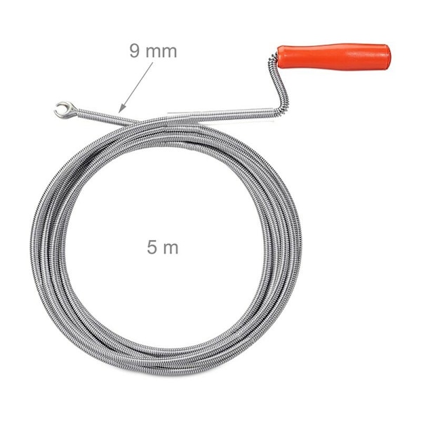 Fjernelse af afløbsstop 5 m diam 6mm-