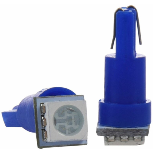 10X T5 286 74 76 Reunanauhamittari 0.4W 1 Led 5050 Smd Kiilapolttimo