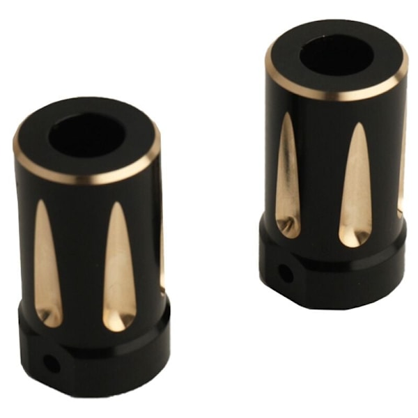 Messing AR60 OCP rett aksel adapter baklås for Axial Wraith 90018 RR10 SMT10 1/10 RC bil oppgraderingsdeler