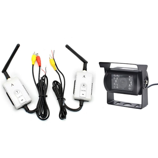 2.4Ghz Truck Vehicle Camera Wireless Transmitter and Receiver Kit/Reversing Wiring All Videos