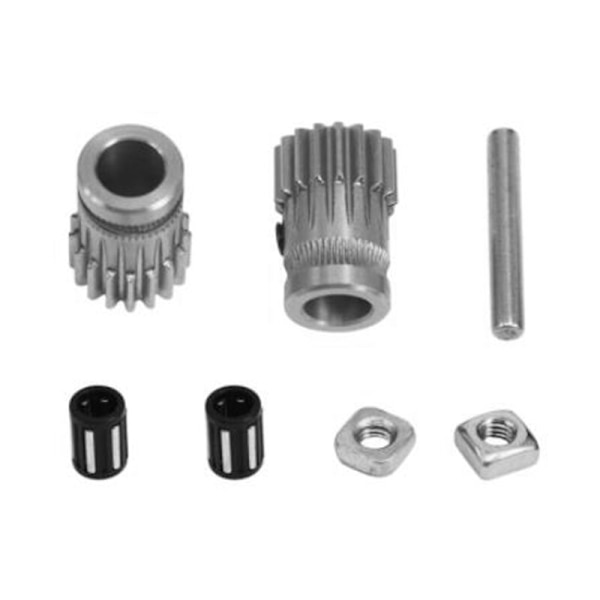 3D Printer MK3 Dobbelt Driv Ekstruder Gear Kit Ekstruderings Gearhjul til Opgradering af Prusa I3 MK2 MK2S Printer