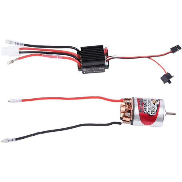 540 29T Harjattu moottori ja 320 AN ESC Harjattu moottorin nopeudensäädin 2 AN BEC:llä 1/10 RC Maastoautoille
