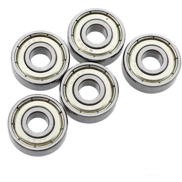 SODIAL(R) 606Z 6 x 17 x 6mm Metal Miniature Deep Groove Kuglelejer 5 stk