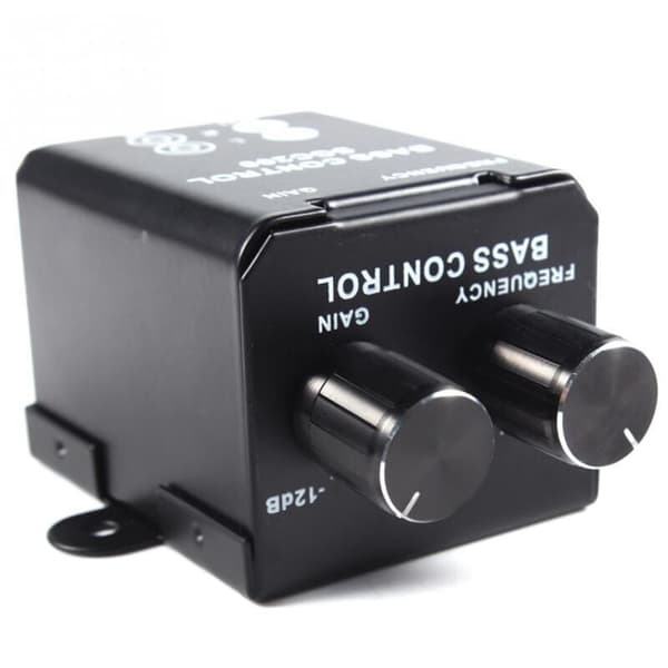 Auto Bil Fjernbetjening Forstærker Subwoofer Bil Lyd Equalizer Crossover Bas Controller 4 RCA Bas Equalizer Controller