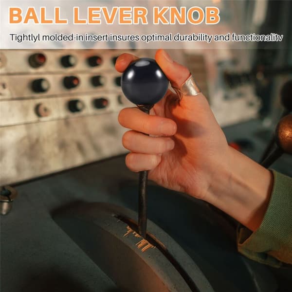 35mm Diameter Svart Bakelite Ball-erstatningsknapp