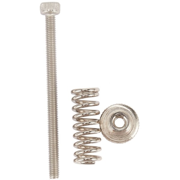 Nivåfjäderkomponent - M3 skruvknapp - för 3D-skrivaruppvärmd säng / plattform (4-pack)