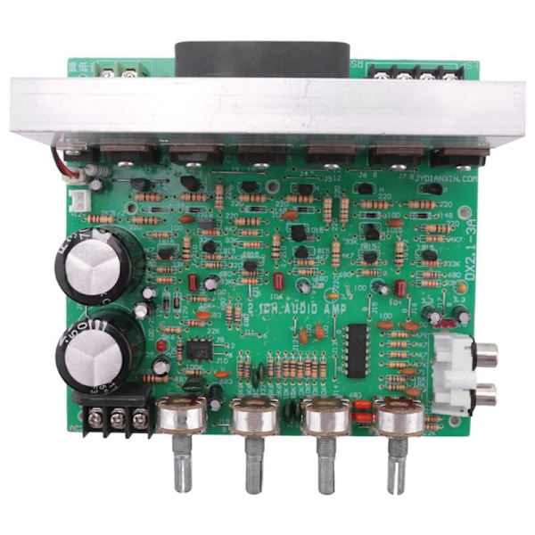 2.1-kanavainen 240 W:n tehokas äänenvahvistinlevy, subwoofer-vahvistinlevy, kaksoiselokuvavahvistin, AC18-24 V
