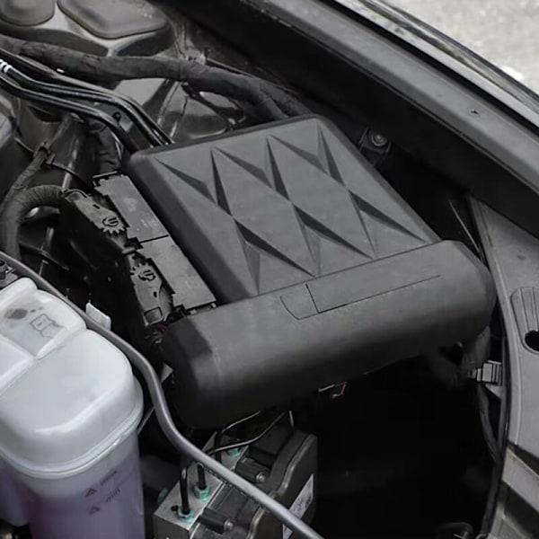For- A6L 2019 2020 ECU Elektronisk styreenhet Motorbeskyttelsesdeksel Datamaskinbrett Støvdeksel