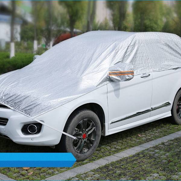 Aluminiumfolie Bilsolskydd Halvskydd