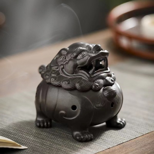 Keramisk Suanni tallerken røgelse brænder Jinchan kreativt håndværk røgelse brænder ornamenter