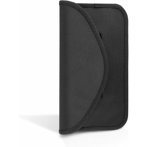 Strålingsbeskyttelsespose Mobiltelefon Smartphone Ingen Signal Radio Stoppende Pose Sort-