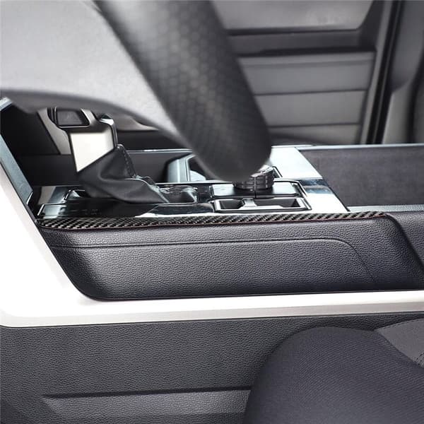 Til 2022-2023 Gear Side Trim Ægte Carbon Soft