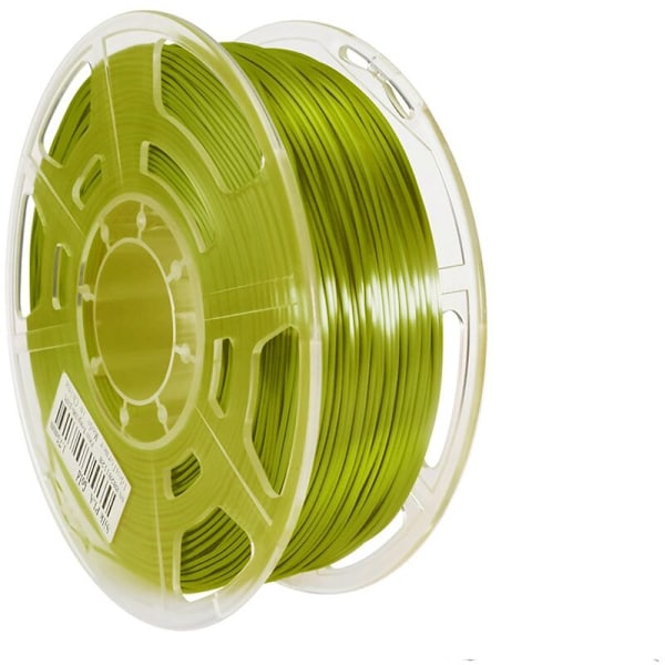 3D-skrivarförbrukningsmaterial Silke Hög Glans 1,75 mm Utskriftsfilament Hög Genomskinlig 1 kg FDM-tråd, Guld