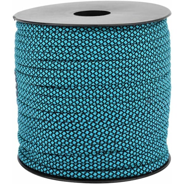 Paracord Campingrep, 7-kärnig förtjockad Paracord räddningsrep för att binda tält, 50m 4mm Campingrep