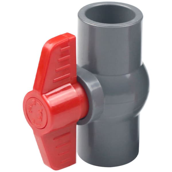 PVC-kuleventil, plastkuleventil (50mm) aesap thsinde 2 PCS--