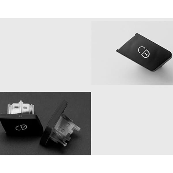 4X Switch-knap til bildør til W204 W212 W166 W176 (højre)