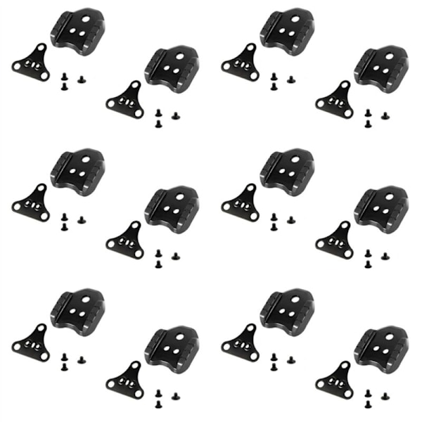 6X Road Bike Lock Pedal Adapter Convert SPD Cleat Cover Dual-Use Shoe Cleats Accessories