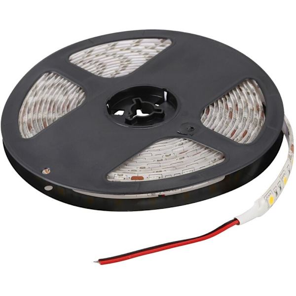 5M 300 LED 5050 SMD Varm Hvid Vandresistent Bil Fleksibel Strimmellampe 12V DIY Del