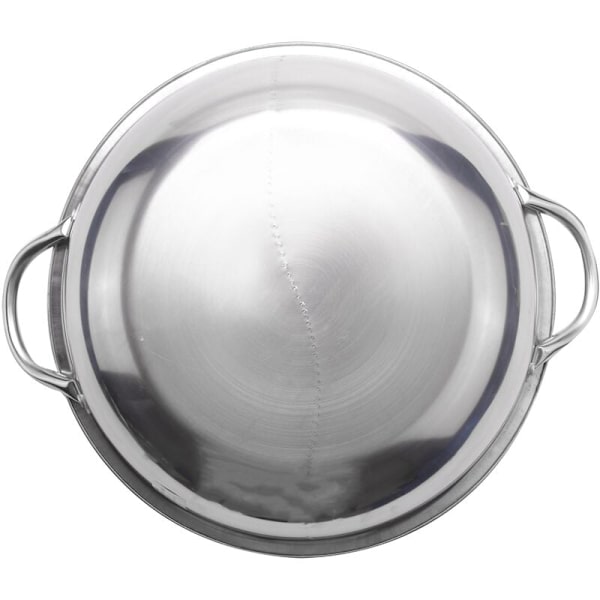 28cm Varm Gryta Dubbeldelad Rostfritt Stål 28cm Kokkärl Varm Gryta Reglee Soppa Kompatibel Lagergrytor Hem Kök