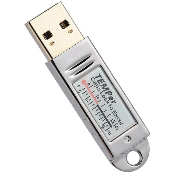 Usb-termometer Temperatursensor Datalogger för PC Windows XP Vista / 7