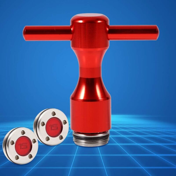 Golfnyckel, röd golfputtervikt och golfnyckelverktyg för Scotty Cameron-putters (15 g)