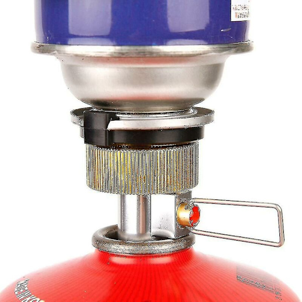 Adapter for utendørs gasskomfyr - Flat Gas Adapter Valve, Gassbeholder-omformer, Shifter Cyr Adaptersett