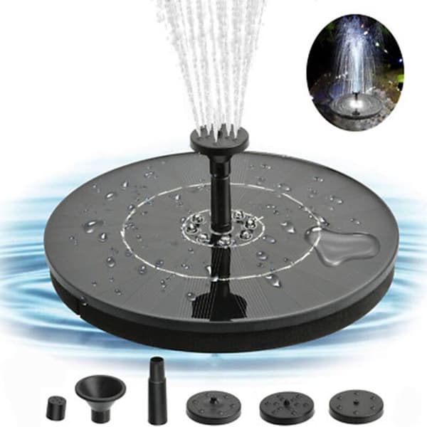 8 Lys Flydende Solcelledam Pool Panel Drevet Have Pool Pumpe -B