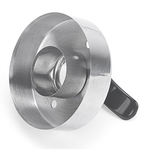 Rustfritt stål Donut Form Kakeform Multifunksjonell Donut Ring Fondant Kjeks Muffins Maker Bakeware 6Pack