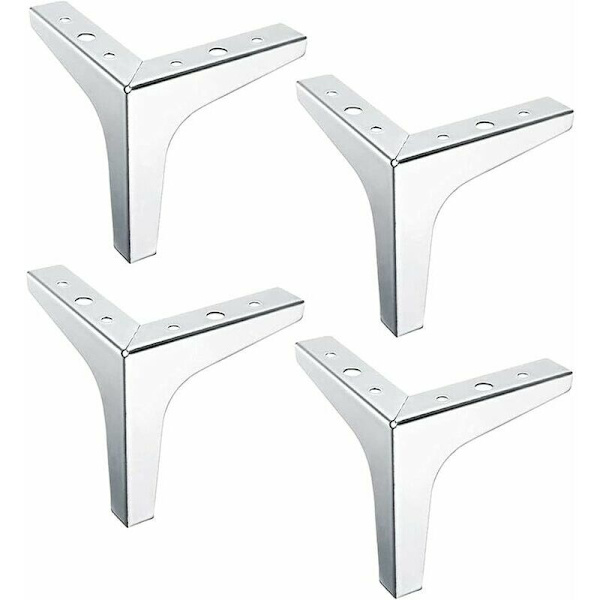 Moderne Trekantede Møbelben Metal Udskiftelige Møbelben Trekantede Møbelben Tv Seng Sofa Fødder Møbelbaser Sofa Bordben Diy St