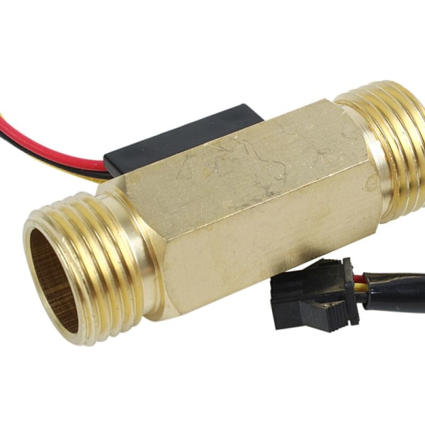 1/2PT Flödesmätare Sensor Switch Flödesmätare 1.5-30L/min