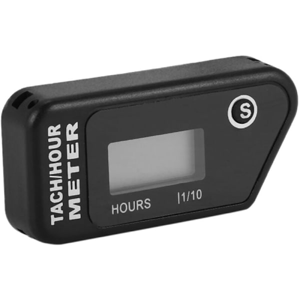 Återställbar timmätare Digital varvräknare för utombordsmotor gräsklippare Motocross Marine Motorsåg Pit Bike Hm016R