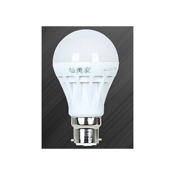 B22 energibesparande LED-lampa 220V (B22 12W Normal Cool White)