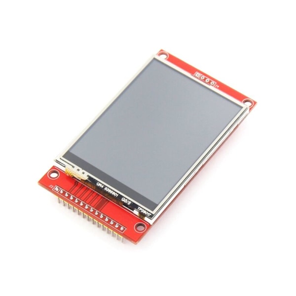 2,8 tuuman sarjallinen 240x320 SPI TFT LCD -moduulin näyttöpaneeli, ohjainvapaa painalluspaneeli IC ILI9341 MCU:lle