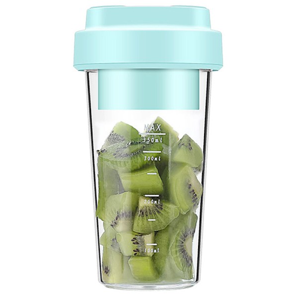 Bærbar Blender, Personlig Blender Vandtæt Juicer Cup Mini Personlig Blender USB Juicer Frugt og Genopladelig Smoothie Blender, Blender