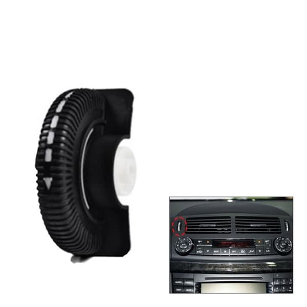 För E-klass W211 2003-2008 W219 Höger Center Console Luftkonditionering Utgångsgaller Rullbrytare