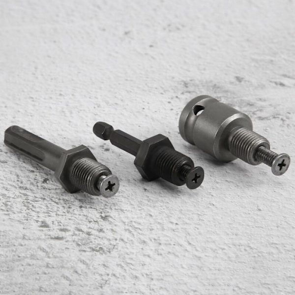3-16 mm borepatronadapter 1/2 tommer-20UNF SDS-Plus 1/4 tommer gevindskifteadapter 1/2 tommer sekskantet fatning