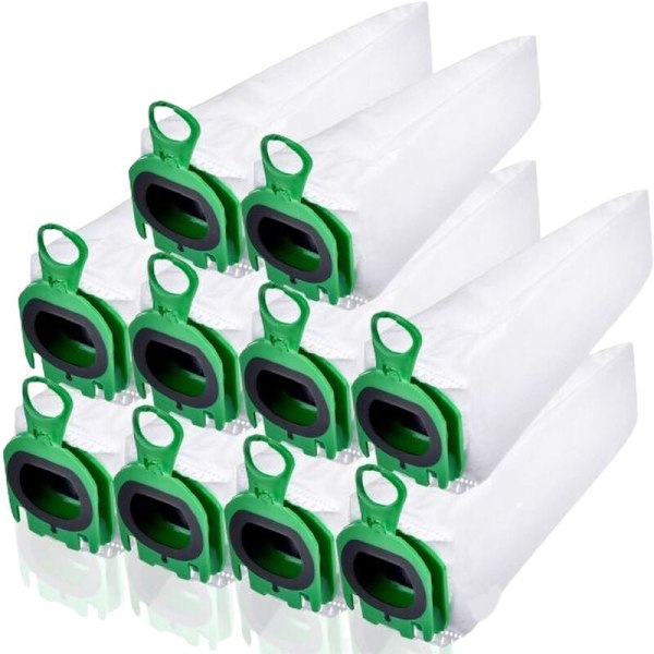 10 kpl pölypusseja Vorwerk Kobold VB100 VB 100 FP100 FP 100 imurille, vaihto-pölypussipaketti, vorwerk-imurin pölypussi