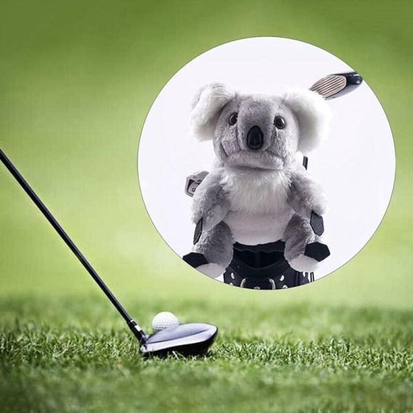 1 st Koala-stil Golfhuvudskydd Anti-Scratch Skyddande Drivvedhuvudskydd