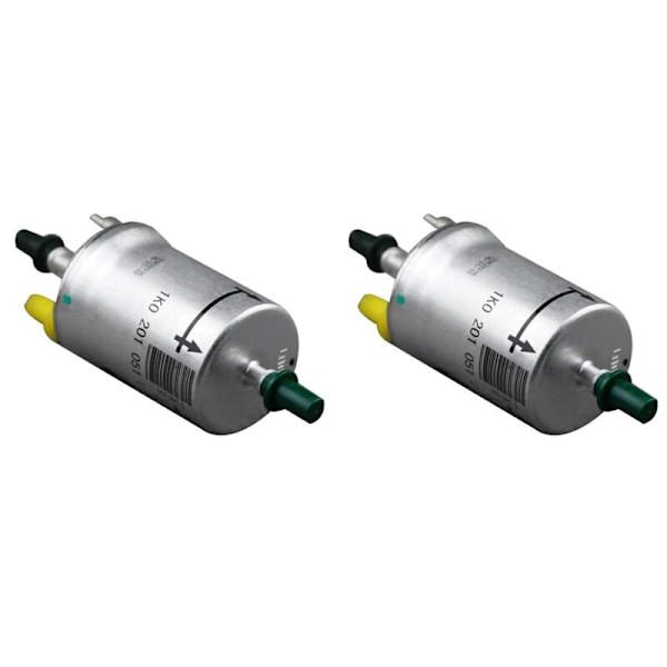 2X 1K0201051K Bränslefilter Tryckregulator 6,6 Bar för MK5 Golf MK6 B7 A1 A3 SEAT