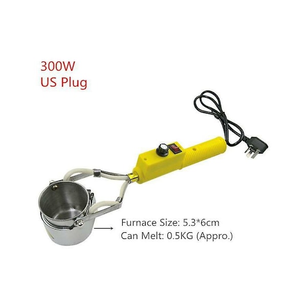 300W 400w 500w elektrisk justerbar smelteovn plade støbehoveder bly tin indium smelte lodde værktøj metal loddeovne 400w EU adapter