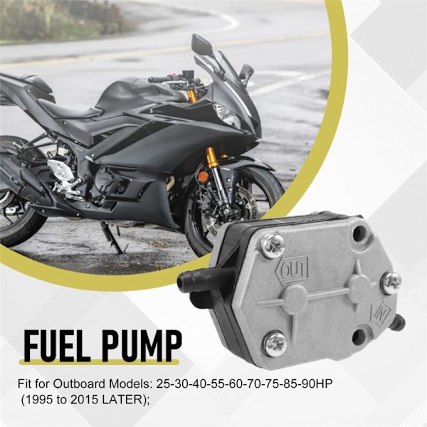 Bränslepump för utombordsmotor för 2-takts 25-90 hk 692-24410-00 6A0-24410-00 663-24410-00-00