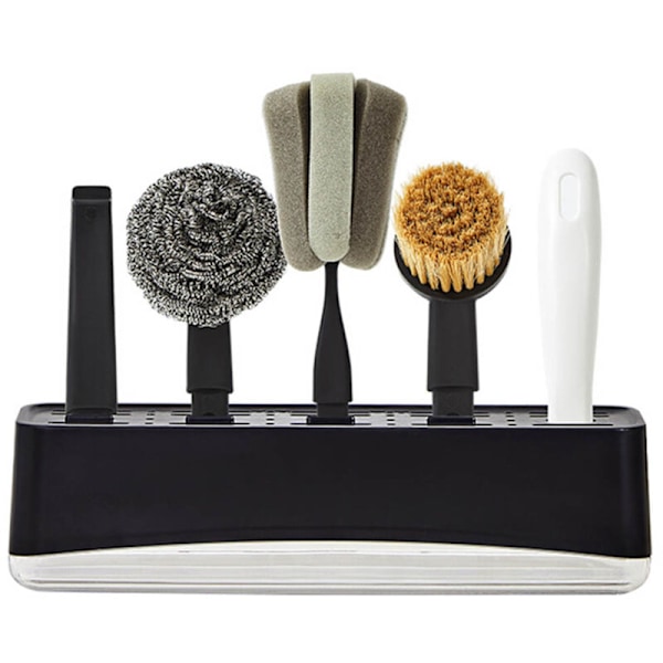 Sisal Pot Brushes Long Handle Kitchen Cleaning Brush Bamboo Kitchen Scrub Dishwashing Brush Set