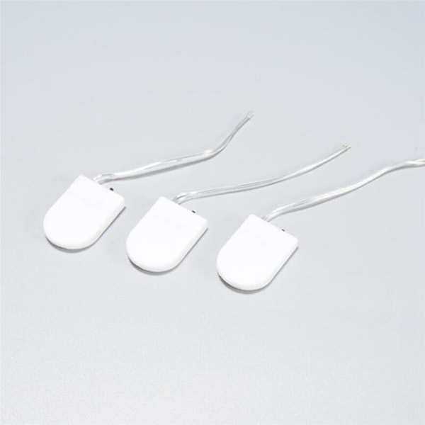 40 st CR2032-serie Knappcells Batterihållare med På/Av-knapp Batterilåda 3 V