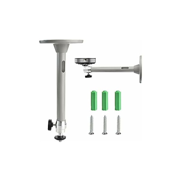 Justerbar takfeste for projektor, universell takfeste for projektor, universell veggfeste i aluminium for