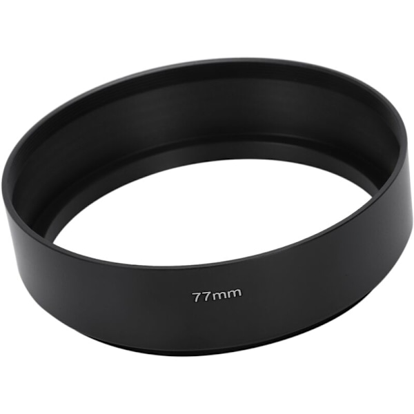 77mm Linskydd med skruvar för 80-200mm teleobjektiv Svart ton