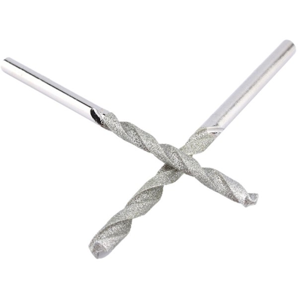 10x Diamantspidsbor Diamantbor til Glas Fliser Sten 0,8-4,0 mm
