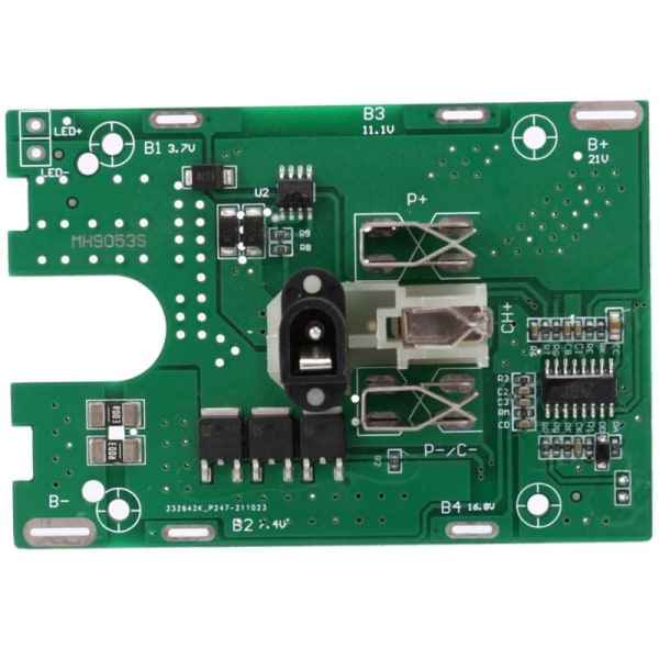 BMS 5S 18V 21V 30A Litiumbatteri Skyddskort PCB 18650 Batteriladdningsskyddskort Modul för Skruvmejsel