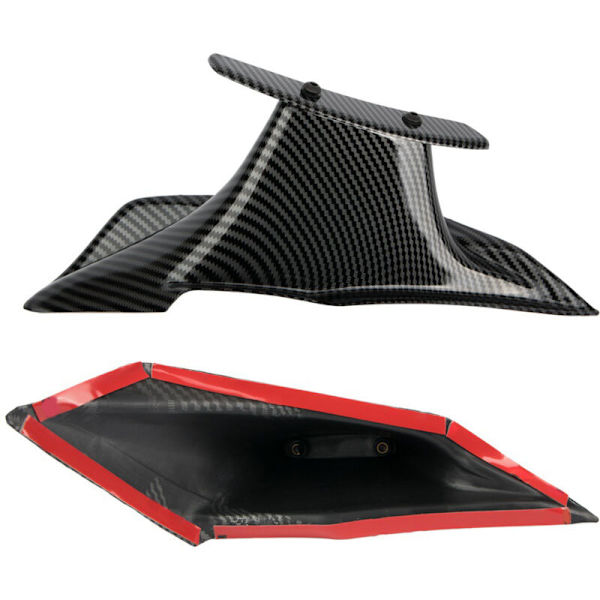 För CBR650R 650 R 2019-2021 Motorcykel Aerodynamisk Vingkit Skydd Fast Vingletkåpa Svart